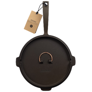 10" All in One Cast Iron Skillet