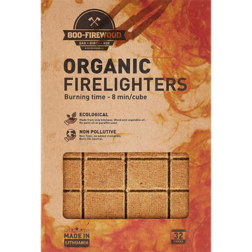 32-Piece Organic Firelighter
